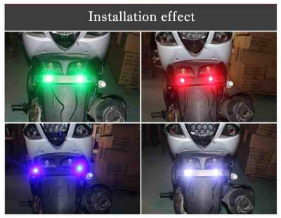 ไฟตาแมว 3 W led eagle eyes แบบแพ้คคู่ สีขาว