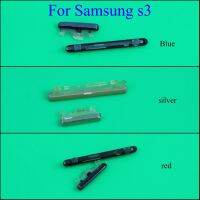 Yuxi R530 I535 I9305 Gt-i9300 Samsung Galaxy S3 L710สีฟ้า/สีเงิน/สีแดงมี E210และคีย์ด้านข้างปุ่มคีย์ระดับเสียง