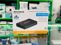 NETGEAR 8-PORT GIGABIT ETHERNET SMART MANAGED PLUS SWITCH (GS308E)