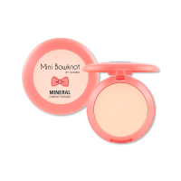 SIVANNA MINI BOWKNOT MINERAL COMPACT POWDER (HF3031) : ซิวานน่า แป้งพัฟ มินิ โบนอท abcmall