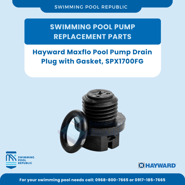 SWIMMING POOL REPLACEMENT PARTS, Hayward Maxflo Pool Pump Drain Plug