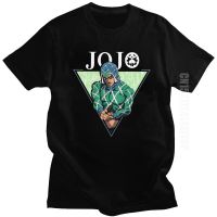 Cool Jojo Bizarre Adventure Tshirt For Men Cartoonist Manga Guido Mista Tee Shirts Funny Slim Fit T-Shirt Gift Idea 【Size S-4XL-5XL-6XL】