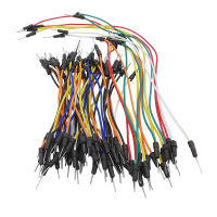 65 ชิ้น/ล็อต Breadboard การเชื่อมต่อสายจัมเปอร์ Solderless สายจัมเปอร์ยืดหยุ่น Arduino Tp4056 400 สำหรับ PCB Test-GGHJY STORE