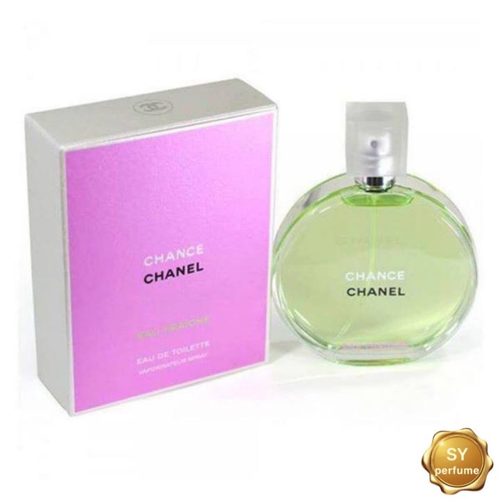 Chanel chance eau fralche tester perfume chanel green