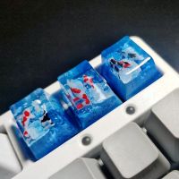 Resin Backlight keycap For Cherry Mx Switch Mechanical Keyboard Spacebar ESC Shift 1u 2.75u 2.25u 6.25u Gaming key caps