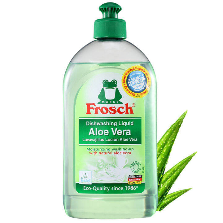German Frosch/Funasi Aloe Vera Emollient Dishwashing Liquid Does Not
