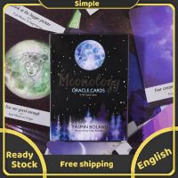 Moonology Oracleการ์ดเกม: 44-การ์ดไพ่ทาโร่เกมบัตรลึกลับครอบครัวเกมปาร์ตี้