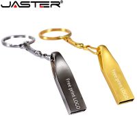 JASTER USB 2.0 new Metal Flash Drive pendrive 4GB 16GB 32GB 64GB memoria usb stick mini gift drive (1PCS free custom logo)