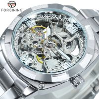 ZZOOI Transparent Skeleton Watch for Men Mechanical Automatic Mens Watches Top Brand Luxury Design Fashion Engraving Relogio Masculino