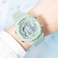 [Malaysia Original] 2022 Korean Students Simple Leisure Fashion Digital Sports Waterproof Watch Jam Tangan