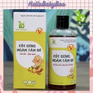 Bảo Nhiên Cốt Gừng Ngâm Tắm Bé Giúp Chống Cảm Sốt Làm Ấm Cơ Thể Bé - 330ml