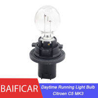 Baificar ยี่ห้อใหม่ของแท้1 Pcs ไฟวิ่งกลางวันหลอดไฟหมอกไฟหน้าหลอดไฟฐาน6216F7 12V HP19W สำหรับ Citroen C5 MK3