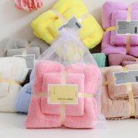 【Bathroom sale】หน้าห้องน้ำหนาดูดซับชุดกำมะหยี่ BeachCoral HomeHairTextile