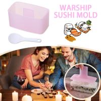 Warship Sushi Mold DIY Onigir Rice Ball Mold Rectangular Sushi Kit Maker Kitchen Accessories D2V5