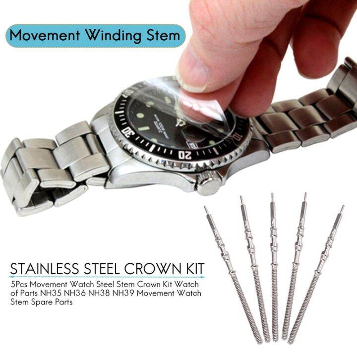 5pcs-movement-watch-steel-stem-crown-kit-watch-of-parts-nh35-nh36-nh38-nh39-movement-watch-stem-spare-parts