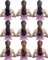 หางม้าผูก ผมลอนP45 ยาว 45cm (พร้อมส่ง) คุณภาพอันดับ1 HOT