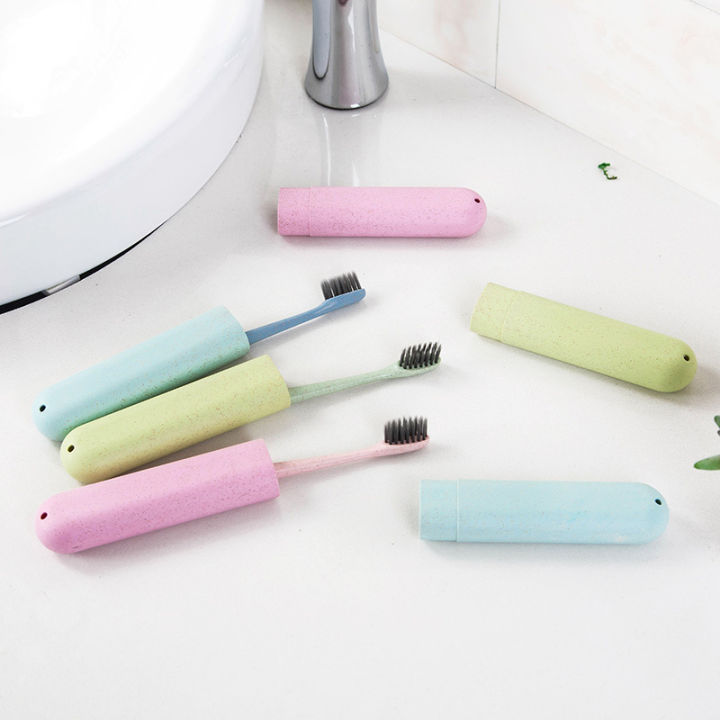 home007-เฉพาะกล่อง-กล่องใส่แปรงสีฟัน-มี-3-สีให้เลือก-ที่เก็บแปรงสีฟัน-กระบอกใส่แปรงสีฟัน-แบบพกพา-สำหรับเดินทาง-ที่ใส่แปรงสีฟัน-travel-wash-cup