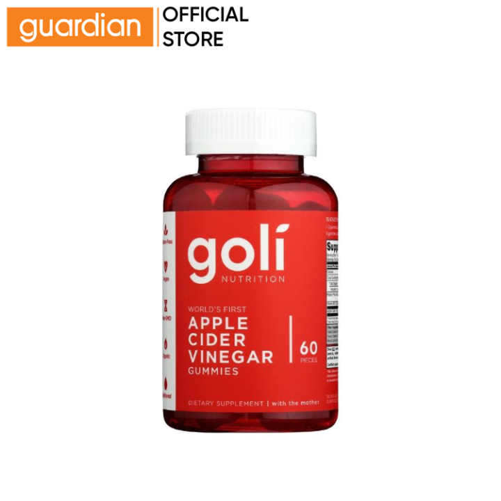Goli Apple Cider Vinegar Gummies 60's Lazada