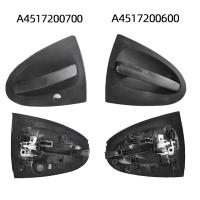 1Pair Outside Door Handle Lock Cover Parts Accessories A4517200700 A4517200600 for Mercedes-Benz Smart Fortwo 451 2009-2015 Puller Caps