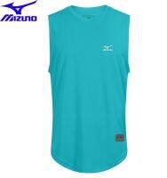 ✈☑ Mizuno เสื้อกล้ามกีฬาผู้ชายวิ่งกลางแจ้งฟิตเนสชุดฝึกซ้อมลวดตึงเครียดความเร็วการระบายอากาศน้ำแข็งแห้งแขนกุดเสื้อกล้าม T