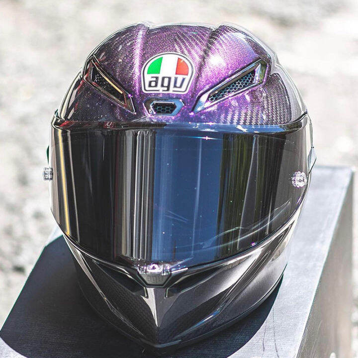 AGV PISTA GP RR Limited Edition Year of the Tiger Chameleon Ice Blue ...