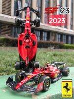 ABburago 118 SF23 Ferrari F1 Racing 2023รุ่นใหม่ #16 Leller #55 Sainz Jr. ล้อแม็ก D Iecast รถของเล่นขนาดใหญ่รุ่นขนาดสูตร OneM