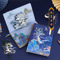 Chinese Style Hardcover Notebook and Journals A5 Diary Travel Note Pad Books for School Student Birthday Gift