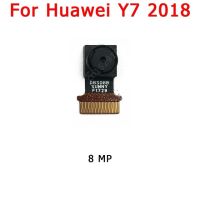 ด้านหน้าและด้านหลังกล้องหลังสำหรับ Huawei Y7 2018โมดูลกล้องหลักสายเคเบิลงอได้อะไหล่ทดแทน