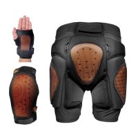 Ski Armguard Elbow Pads Knee Adult Men and Womens New Ski Snowboard Padded Shorts Hip Impact Protection Sports Protective Gear Supports Braces