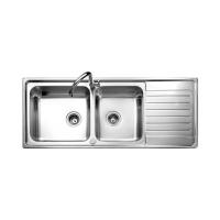 ซิงค์ฝัง 2หลุม 1ที่พัก MEX DLS200B สเตนเลสBUILT-IN SINK MEX DLS200B 2B1D STAINLESS STEEL **คุ้มที่สุดแล้วจ้า**