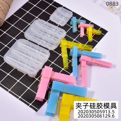 [COD] diy crystal glue mold sizes creative hand-transparent exquisite clip silicone