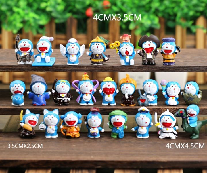 Set 24 mô hình Doraemon cute và dễ thương sẽ khiến bạn phát cuồng với vô vàn lựa chọn đáng yêu. Với các nhân vật khác nhau và thiết kế độc đáo, bộ sưu tập này chắc chắn sẽ khiến bạn thích thú khi sưu tập các nhân vật Doraemon yêu thích của mình.