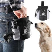 GUDY Large Capacity Outdoor Puppy Snack Bag For Training Feeding Bag Pet