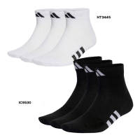 Adidas ถุงเท้า Performance Light Mid-Cut Socks 3 Pairs ( 2สี )