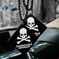 【Booming】 jaha store Nozy กะโหลก Mastermind เครื่องประดับ Hiasan Mobil ครบรอบปีของญี่ปุ่นกระจกมองหลังแขวนอัตโนมัติห้อย