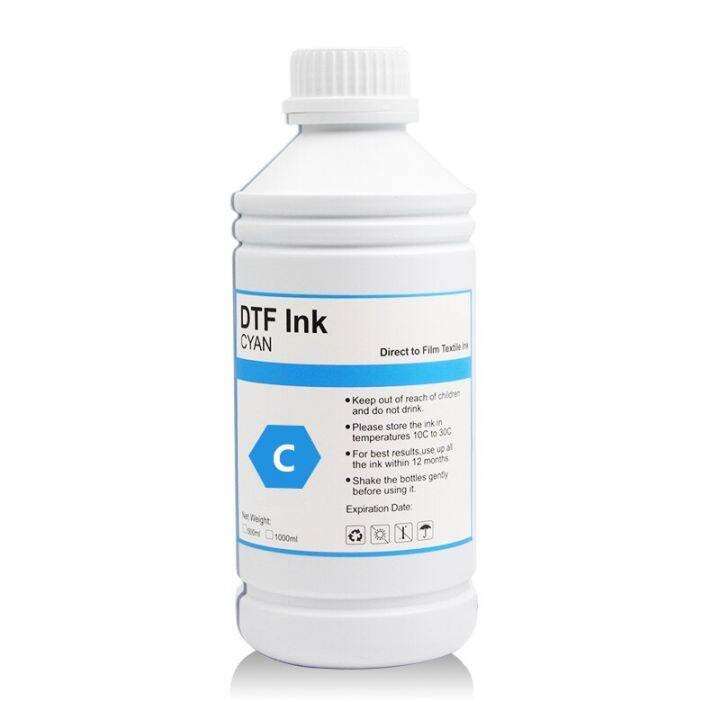 หมึก-dtf-1000มล-สำหรับเครื่องพิมพ์ฟิล์มสกปรกการถ่ายเทความร้อนสิ่งทอหมึกสำหรับ-epson-l1800-l800-l805-a3-a4และหมึกพิมพ์สกปรกรูปแบบขนาดใหญ่