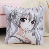 Anime pillowcase Yosuga no Sora size cm Decorative pillow Double sided printed bed cover size cm