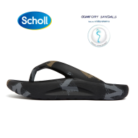 Scholl รองเท้าแตะรองเท้าแตะสำหรับผู้ชาย รองเท้าแตะผู้ชาย รองเท้าแตะแบบหนีบ รองเท้าแตะใส่ในบ้าน