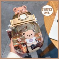 【CW】 1310ml Kettle Cartoon Hot and Cold Drinks Bottles Leakproof Drinkware Gifts Adults Kids for