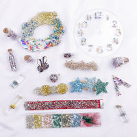 25กรัม/ล็อต Multicolor ผสมเล็บแก้วบดคริสตัลแต่งเล็บ Rhinestone ไม่สม่ำเสมอสำหรับทำด้วยมือ DIY ตกแต่ง