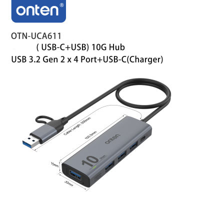 ONTEN Newๆๆ *5 in 2 USB3.2 gen2+Type-c *Support M1 length: 50cm รุ่น OTN-UCA611