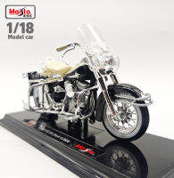 โมเดลรถจักรยานยนต์ Maisto 1:18 HARLEY-DAVIDSON 1962-FLH-Duo-Glide พร้อมส่ง