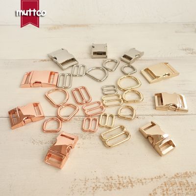 【cw】 (metal buckle adjust buckle D ring) Environmental plated metal buckle Zinc Alloy 152025mm diy dog collars accessory 3 colours ！
