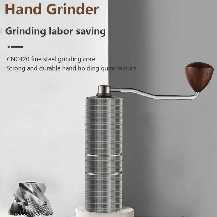 Manual Coffee Grinder Portable Coffee Bean Grinder Multi Grind Level
