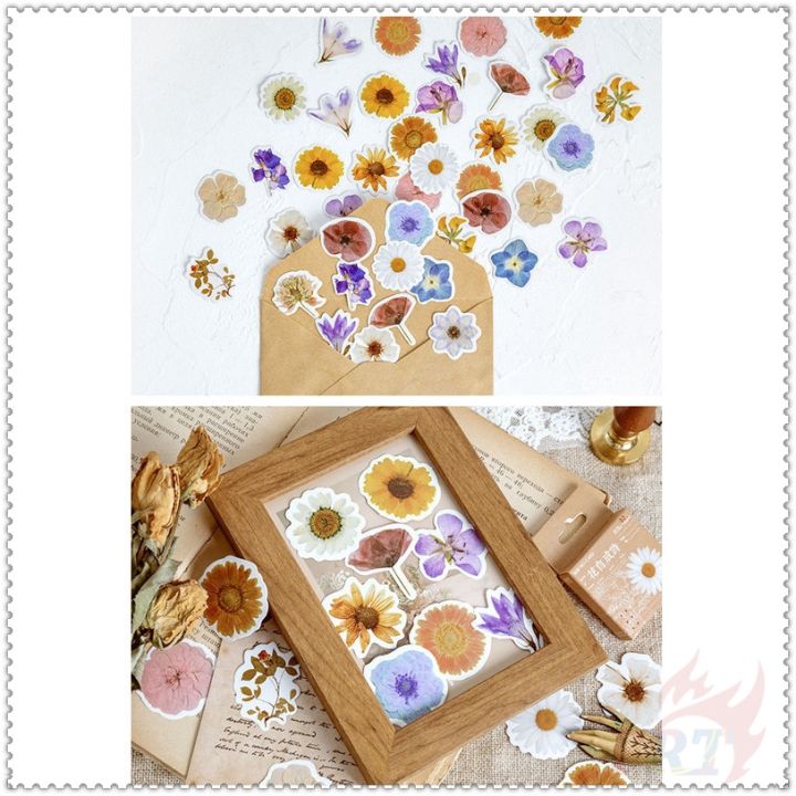 flower-poem-sealing-stickers-45pcsbox-diy-diary-scrapbooking-decals-stickers