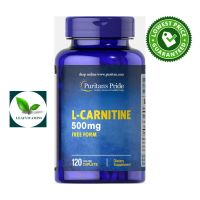 NEW Puritans Pride L-Carnitine 500 mg. / 120 Caplets