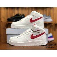 New Arrivals New Shoes Air Air Force 1 Low Shoes Men Women Shoes Uni Kasut Fashion Sneakers Brown White Red Black