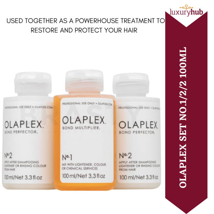 Olaplex No.1/2/2 Traveling Stylist Kit for All Hair Types Kit Lazada PH