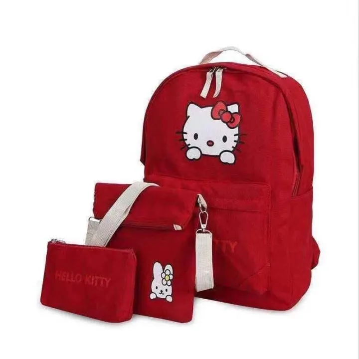 3IN1 HELLO KITTY BACKPACK Lazada PH