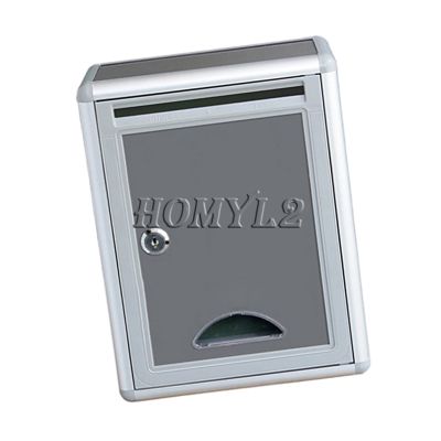 Outdoor Security Locking Mailbox Letter Box Suggestion Box Newspaper Box